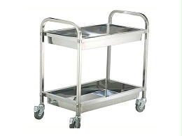 不銹鋼制品管應(yīng)用案例——不銹鋼推車