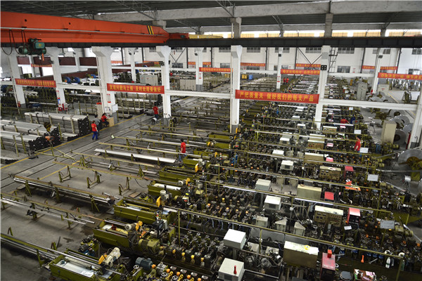 佛山不銹鋼管廠家生產車間