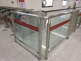 深圳地鐵不銹鋼防護欄