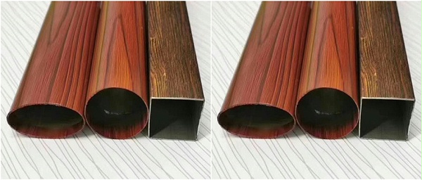 304不銹鋼木紋管