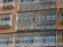 管鋼強不銹鋼防盜窗定制案例