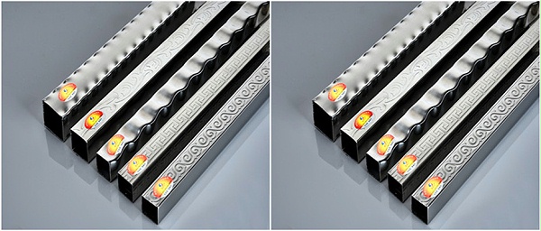 304不銹鋼點花管產品圖