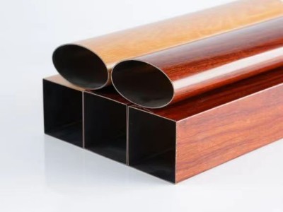 304彩色不銹鋼木紋管